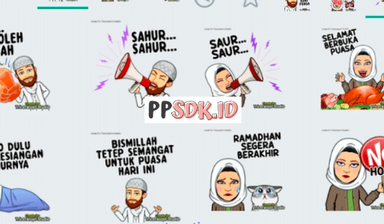 Stiker Sahur Ramadhan WhatsApp