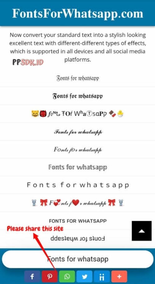 Cara-Mudah-Menggunakan-Stylish-Text-Generato-for-WhatsApp
